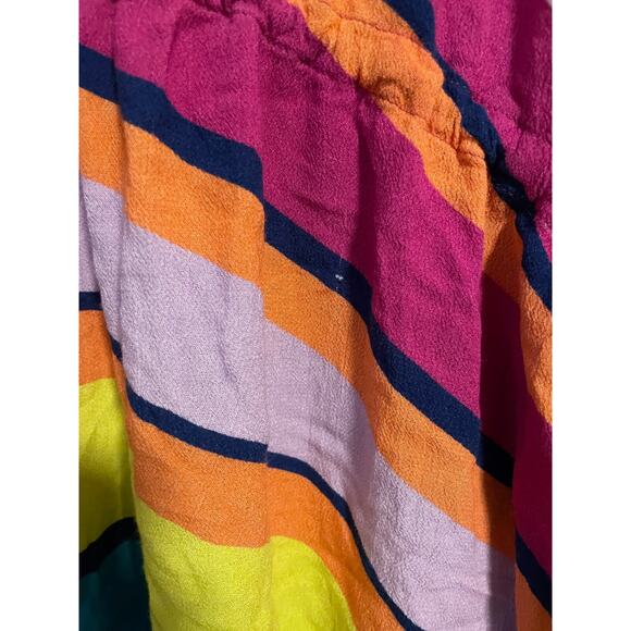 Trina Turk Womens Catch a Wave Cover Up Kimono Size Small Tie Front Beach Summer - Picture 4 of 7